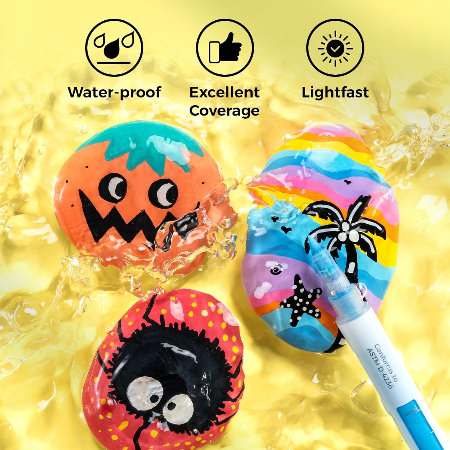 Ohuhu Acrylic Paint Markers 48 - مراجعة Embroidery Egg وسعره