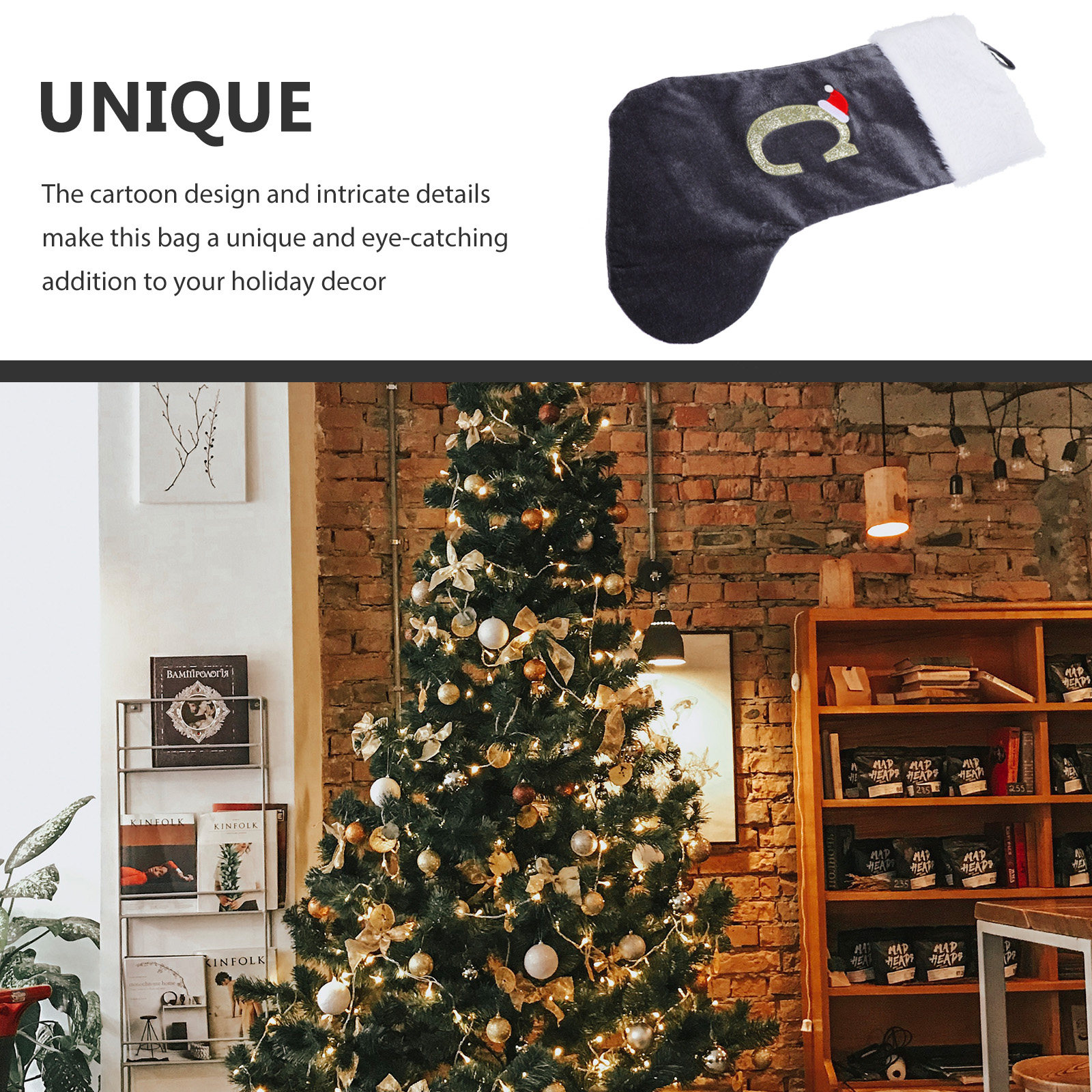 Sturdy Skin-Friendly Christmas - مراجعة Embroidery Xmas Stocking وسعره