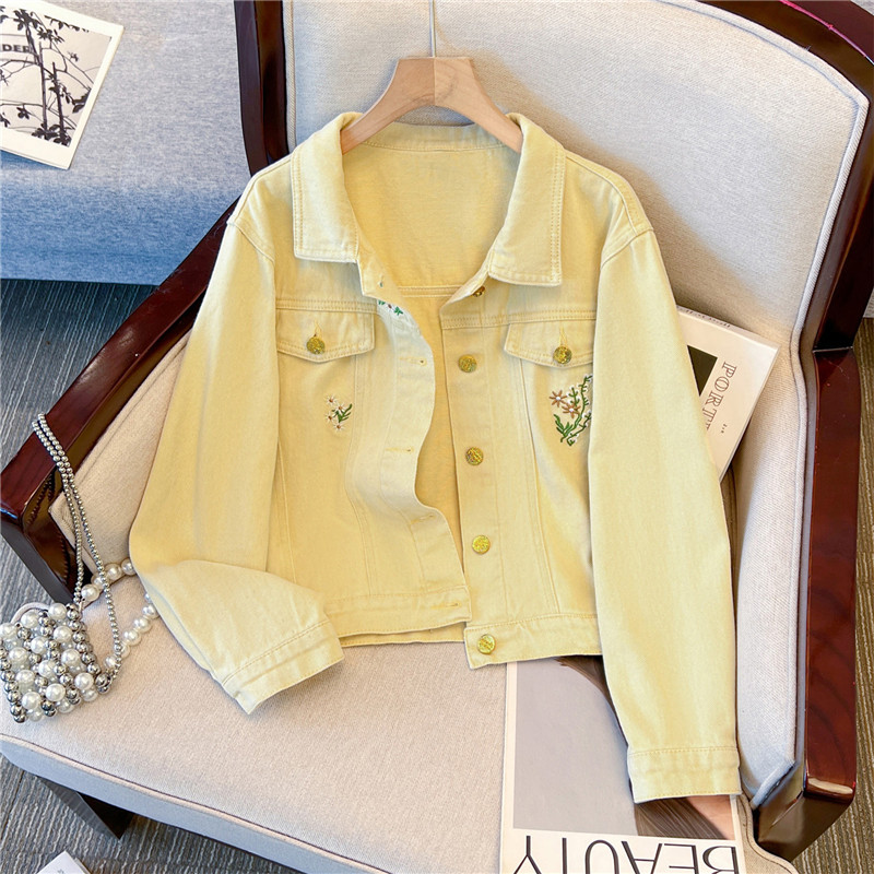 Korean Vintage Flower Embroide - مراجعة Embroidery Yellow وسعره