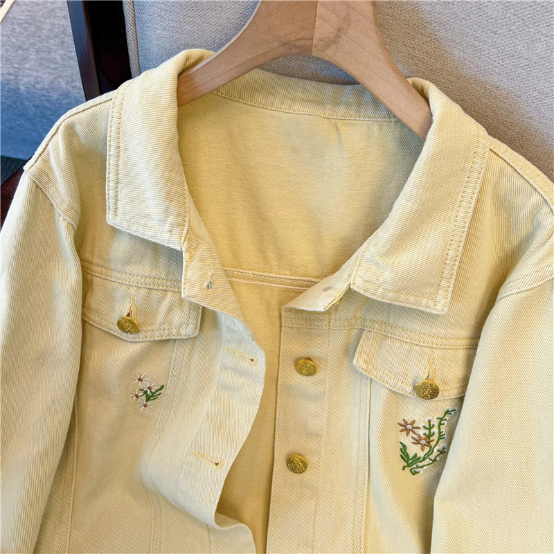 Korean Vintage Flower Embroide - مراجعة Embroidery Yellow وسعره