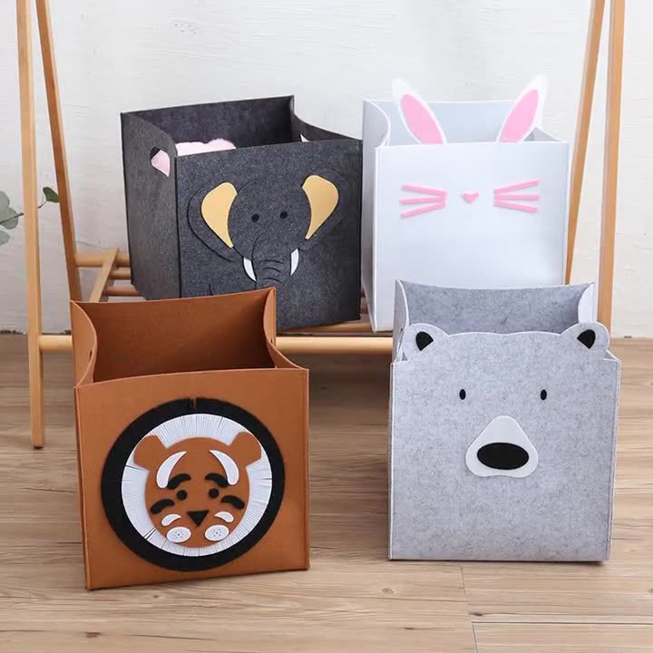 Square Felt Storage Basket Box - مراجعة Felt Sheet Wool وسعره