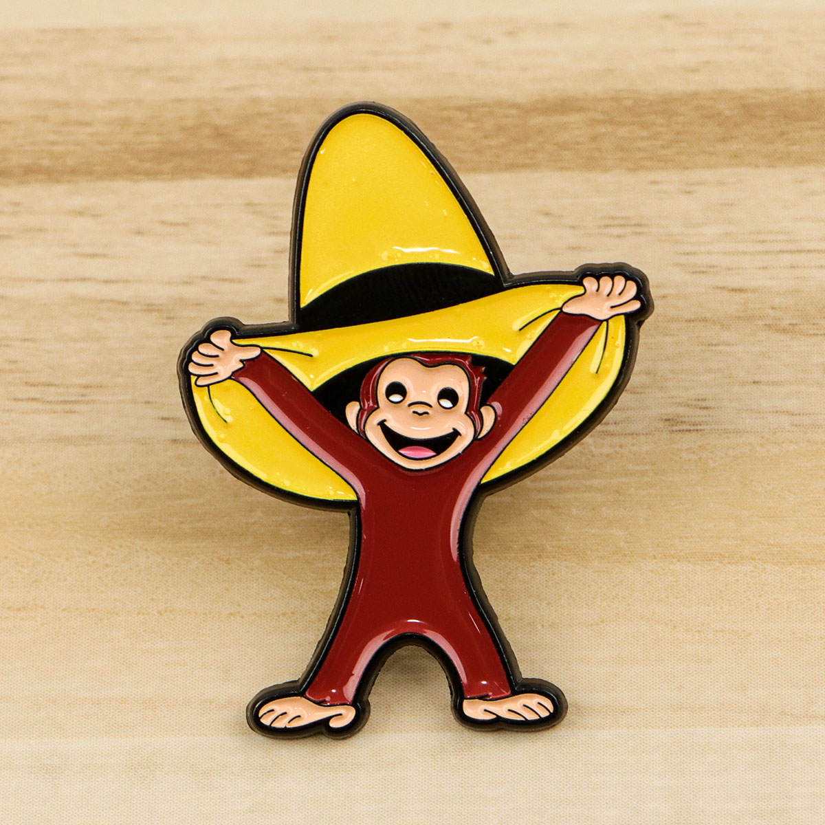 Cute Monkey Enamel Pin Funny B - مراجعة Embroidery Illustration وسعره
