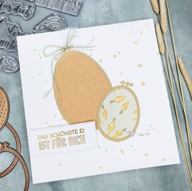 Piggy Craft metal cutting dies - مراجعة Embroidery Egg وسعره