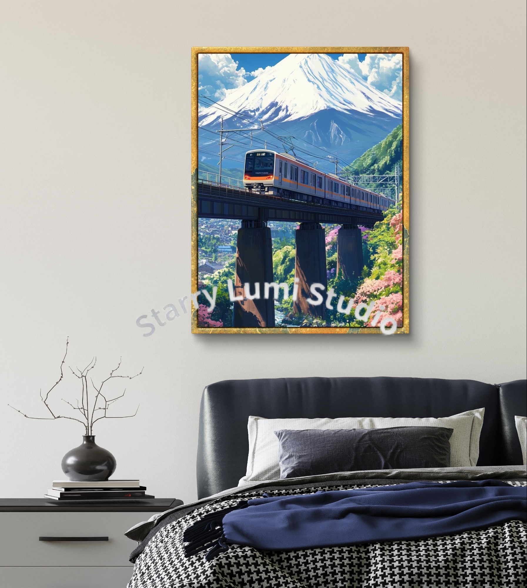 Japan Shinkansen 5D Diamond Pa - مراجعة Embroidery Pattern وسعره