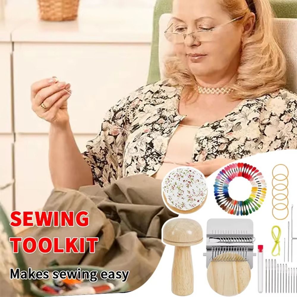 DIY Crafts Sock Darning Kit Eg - مراجعة Embroidery Egg وسعره