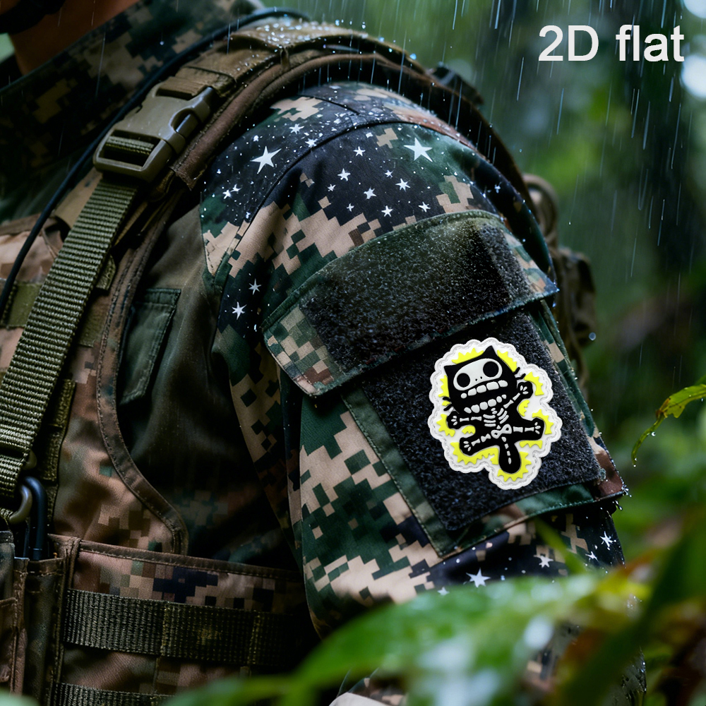 A Pvc Material Sticker Patch,  - مراجعة Embroidery Effect وسعره