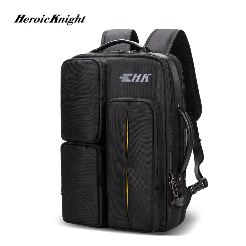 Heroic Knight Laptop Backpack  - مراجعة Embroidery Keychain وسعره