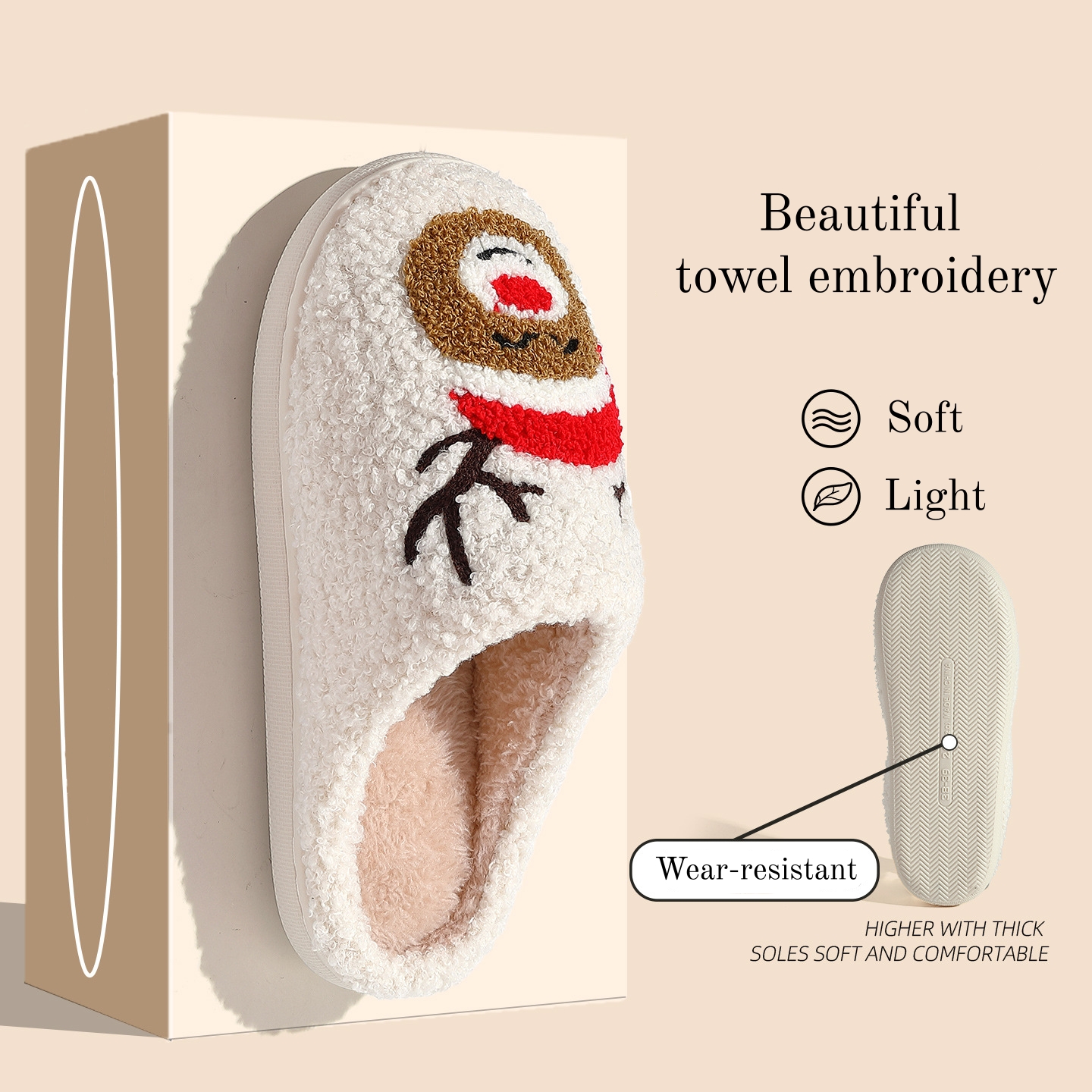 Christmas Women Warm Fashion S - مراجعة Embroidery Pattern وسعره