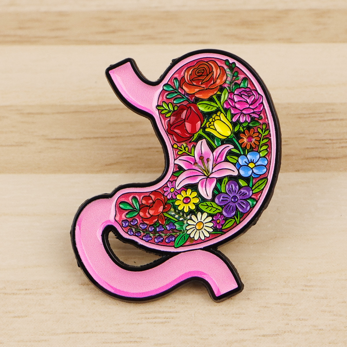 Brain Enamel Pin Medical Badge - مراجعة Embroidery Illustration وسعره