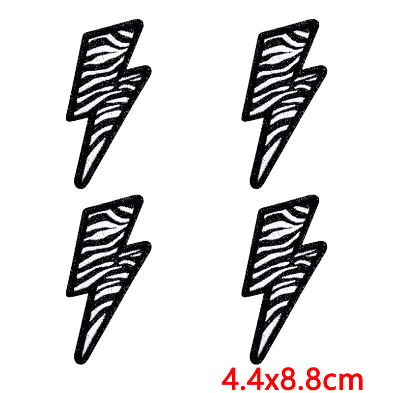 10PCS/Lot Bright Pink Zebra He - مراجعة Embroidery Design 3D وسعره