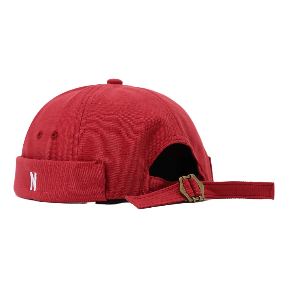 Vintage Cotton Brimless Hat Le - مراجعة Embroidery Letter N وسعره