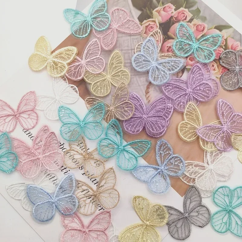 20Pcs/lot 4.5*3.5cm Embroidere - مراجعة Embroidery Web وسعره