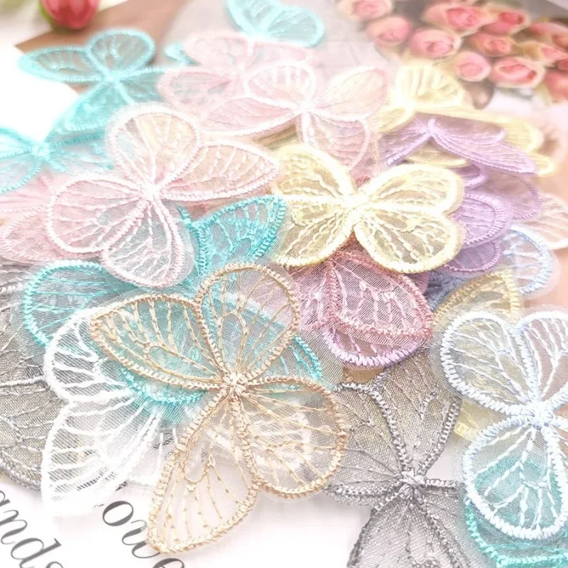 20Pcs/lot 4.5*3.5cm Embroidere - مراجعة Embroidery Web وسعره