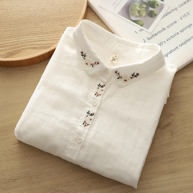 New Autumn Women Double-layer  - مراجعة Embroidery Thread Yarn وسعره