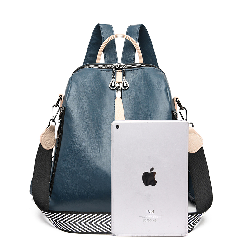Fashion Backpack Women Soft Le - مراجعة Embroidery Keychain وسعره