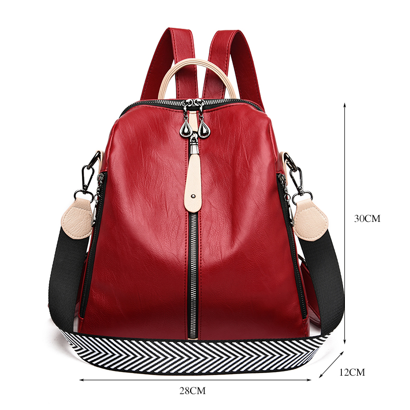 Fashion Backpack Women Soft Le - مراجعة Embroidery Keychain وسعره