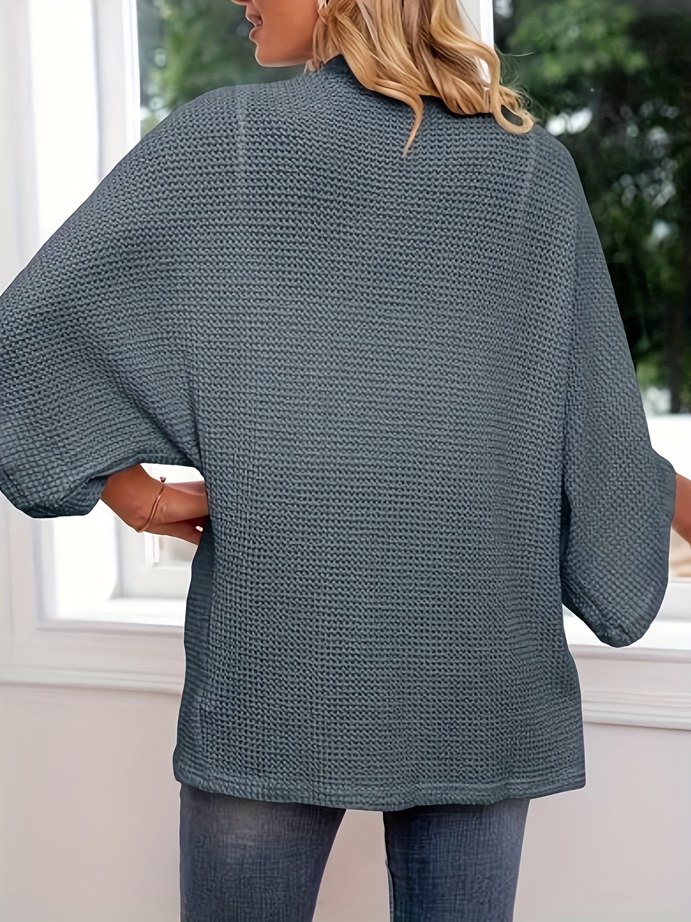 Oversized casual cardigan, wom - مراجعة Embroidery Online وسعره