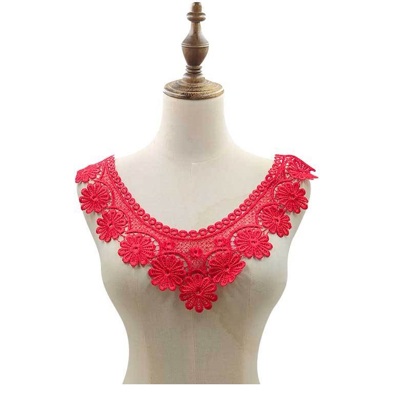 Water-soluble lace collar flow - مراجعة Embroidery Web وسعره