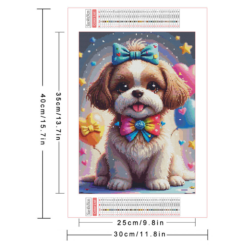 AZQSD Diamond Painting Dog Ani - مراجعة Embroidery Rose Stitch وسعره