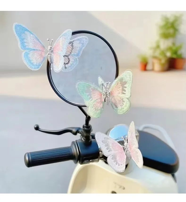 6/12PCS 3D Moving Butterfly Em - مراجعة Embroidery Design 3D وسعره