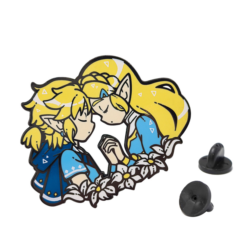 Anime Princess Enamel Pin Cosp - مراجعة Embroidery Illustration وسعره