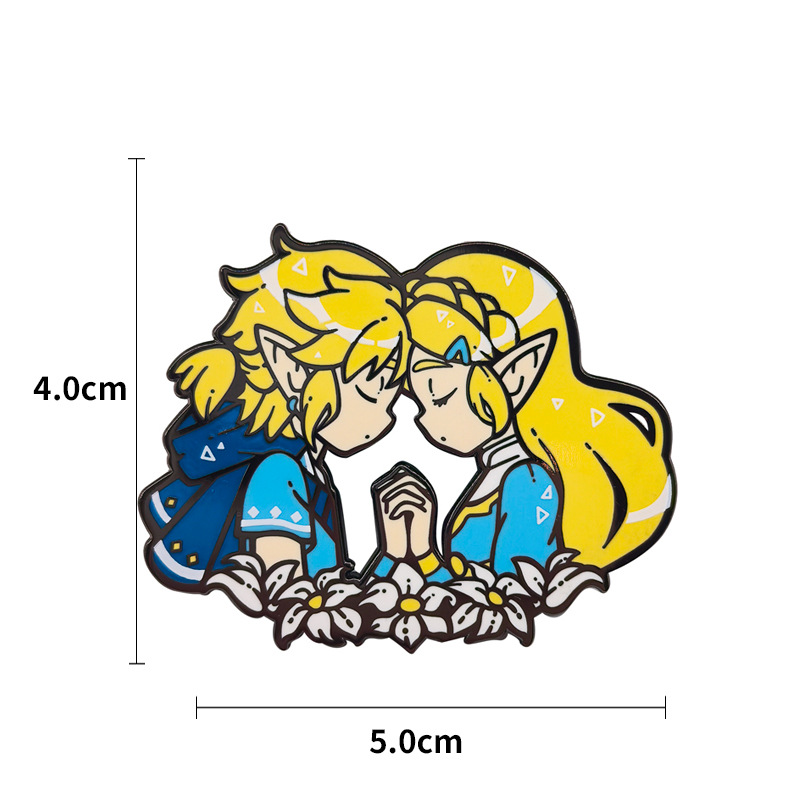 Anime Princess Enamel Pin Cosp - مراجعة Embroidery Illustration وسعره