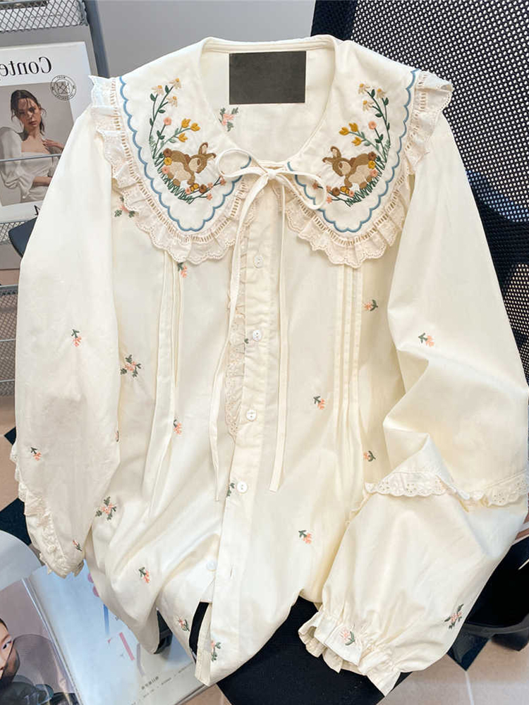 Women's Apricot Shirts and Blo - مراجعة Embroidery Online وسعره