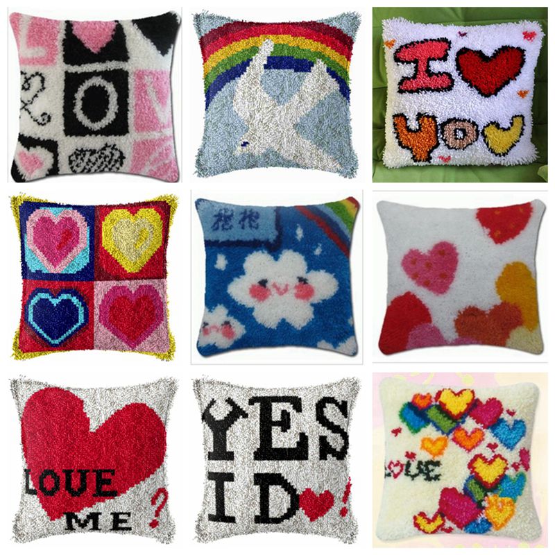 Rainbow Love Series Latch Hook - مراجعة Embroidery X Stitch وسعره