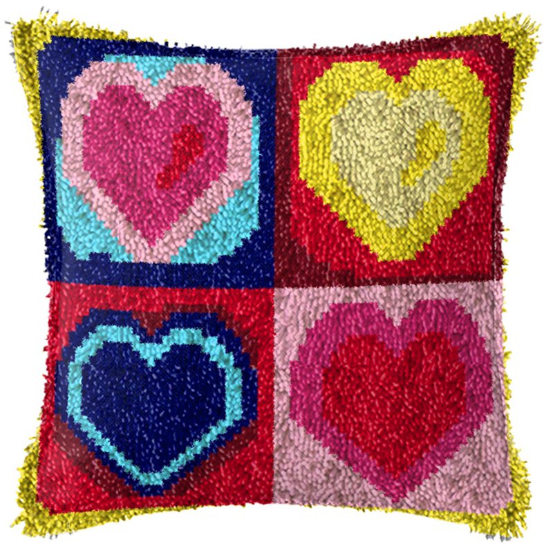 Rainbow Love Series Latch Hook - مراجعة Embroidery X Stitch وسعره