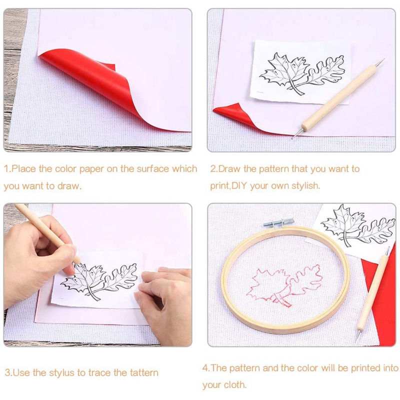 10Pcs Embroidery Transfer Pape - مراجعة Embroidery Web وسعره