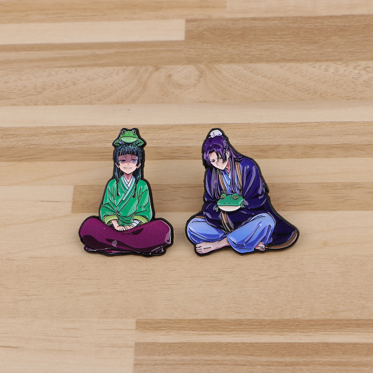 Anime Manga Enamel Lapel Pins  - مراجعة Embroidery Illustration وسعره