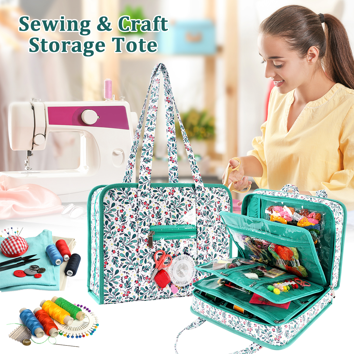 Embroidery Tools Kit Storage B - مراجعة Embroidery Software وسعره