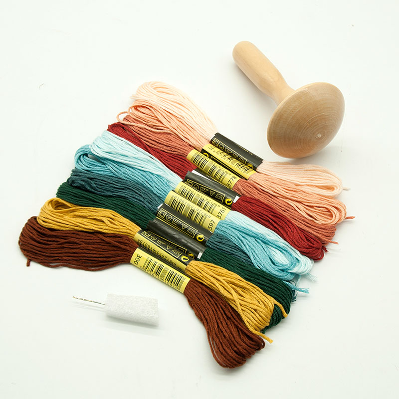 Darning Supplies Kit Wood Darn - مراجعة Embroidery Egg وسعره
