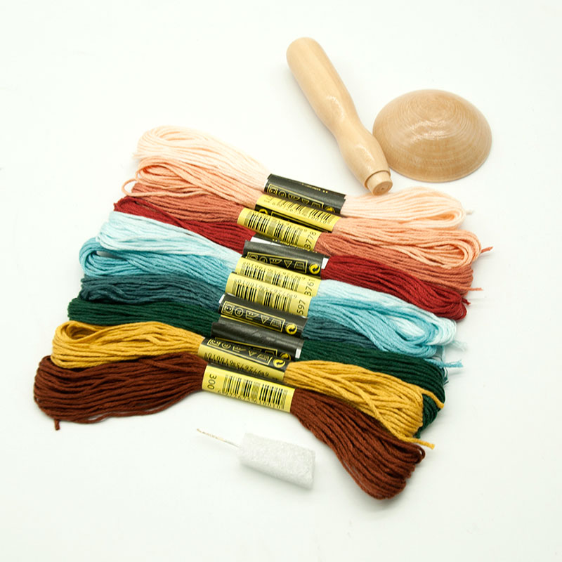 Darning Supplies Kit Wood Darn - مراجعة Embroidery Egg وسعره