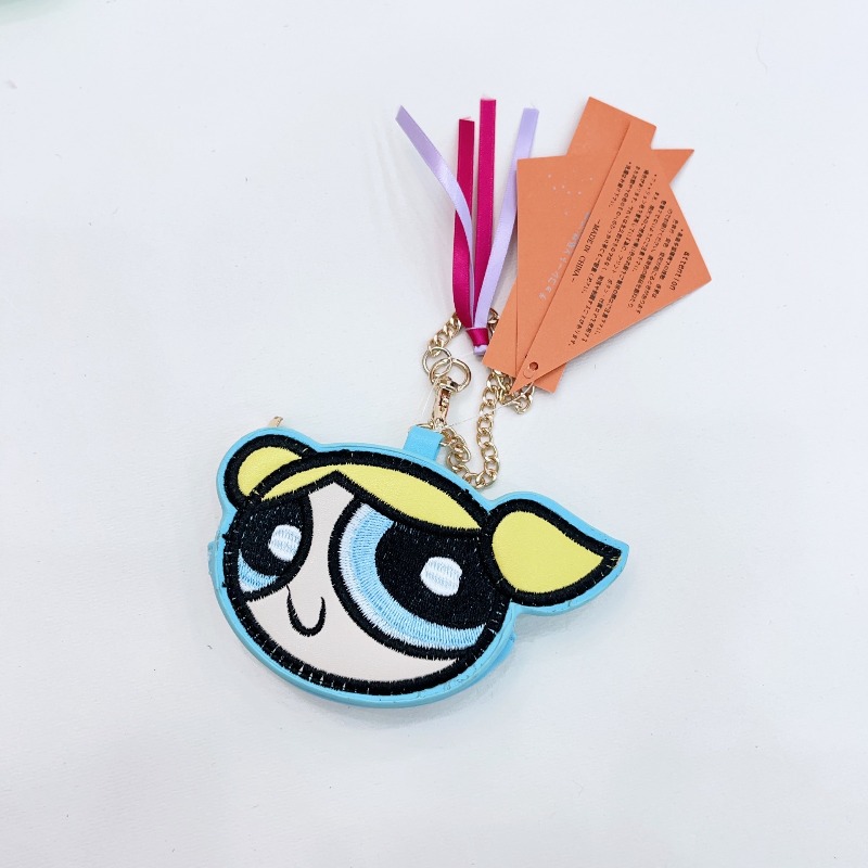 Kawaii Anime The Powerpuff and - مراجعة Embroidery Keychain وسعره