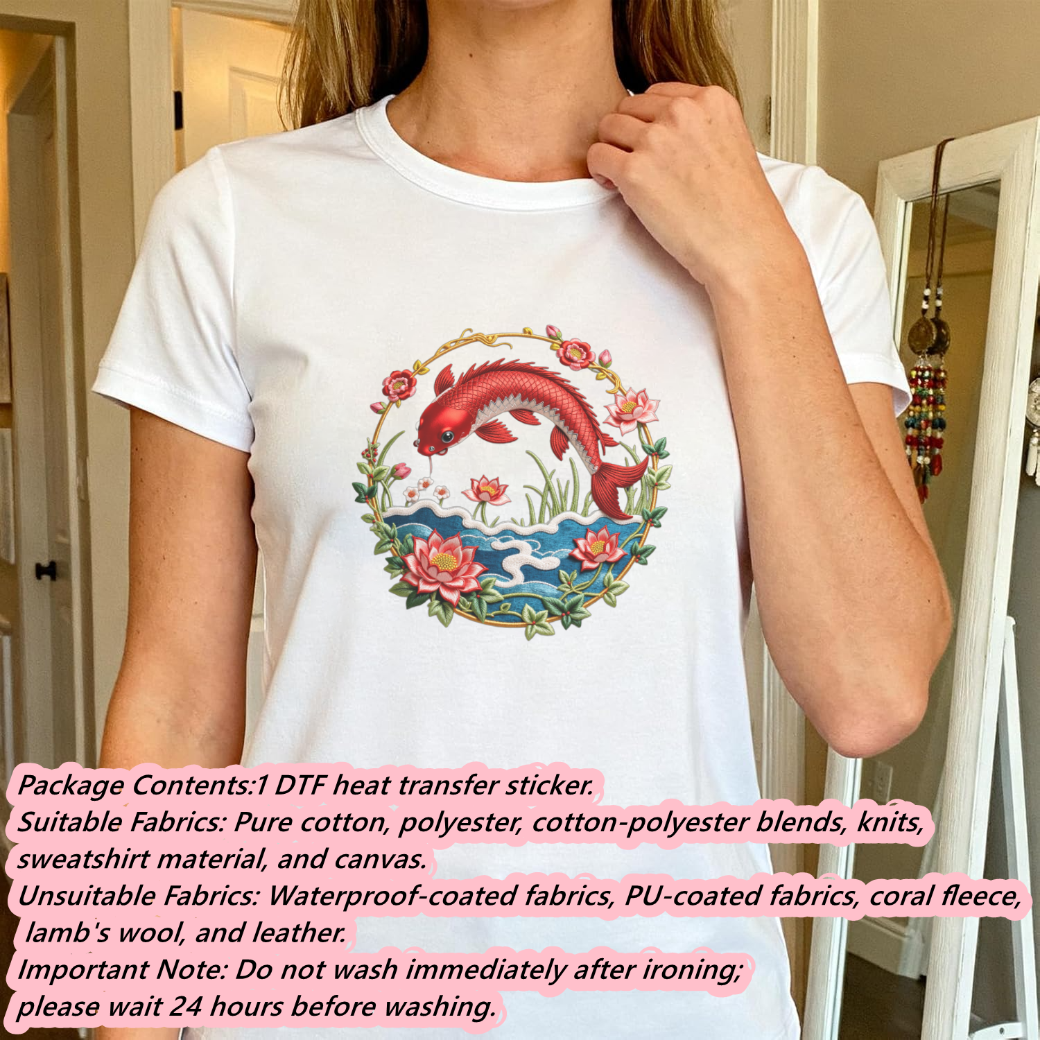 1 Piece of Clothing Imitation  - مراجعة Embroidery Pattern وسعره
