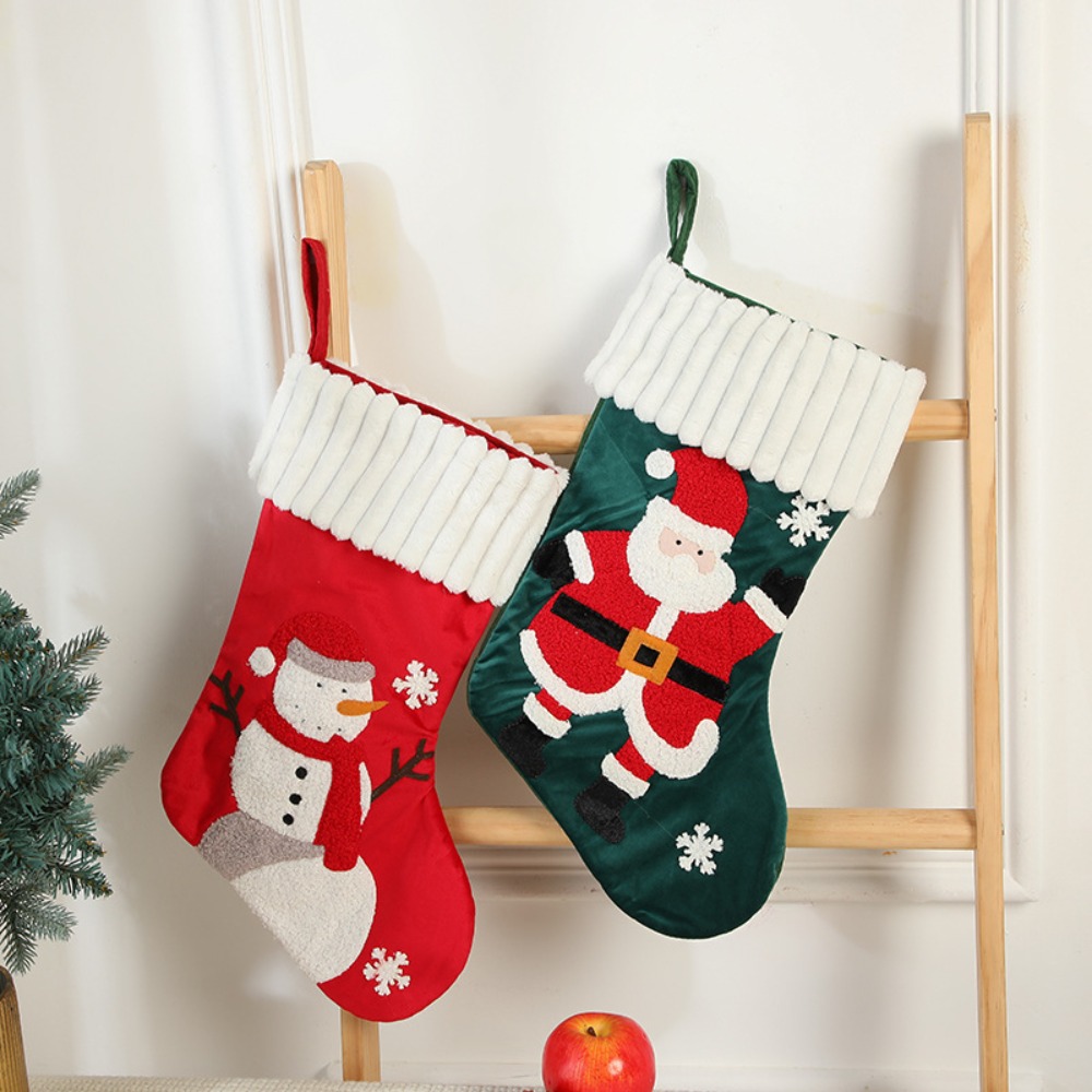 Hanging Embroidery Christmas S - مراجعة Embroidery Xmas Stocking وسعره