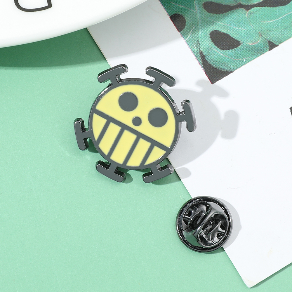 One Piece Brooch Anime Cartoon - مراجعة Embroidery Illustration وسعره