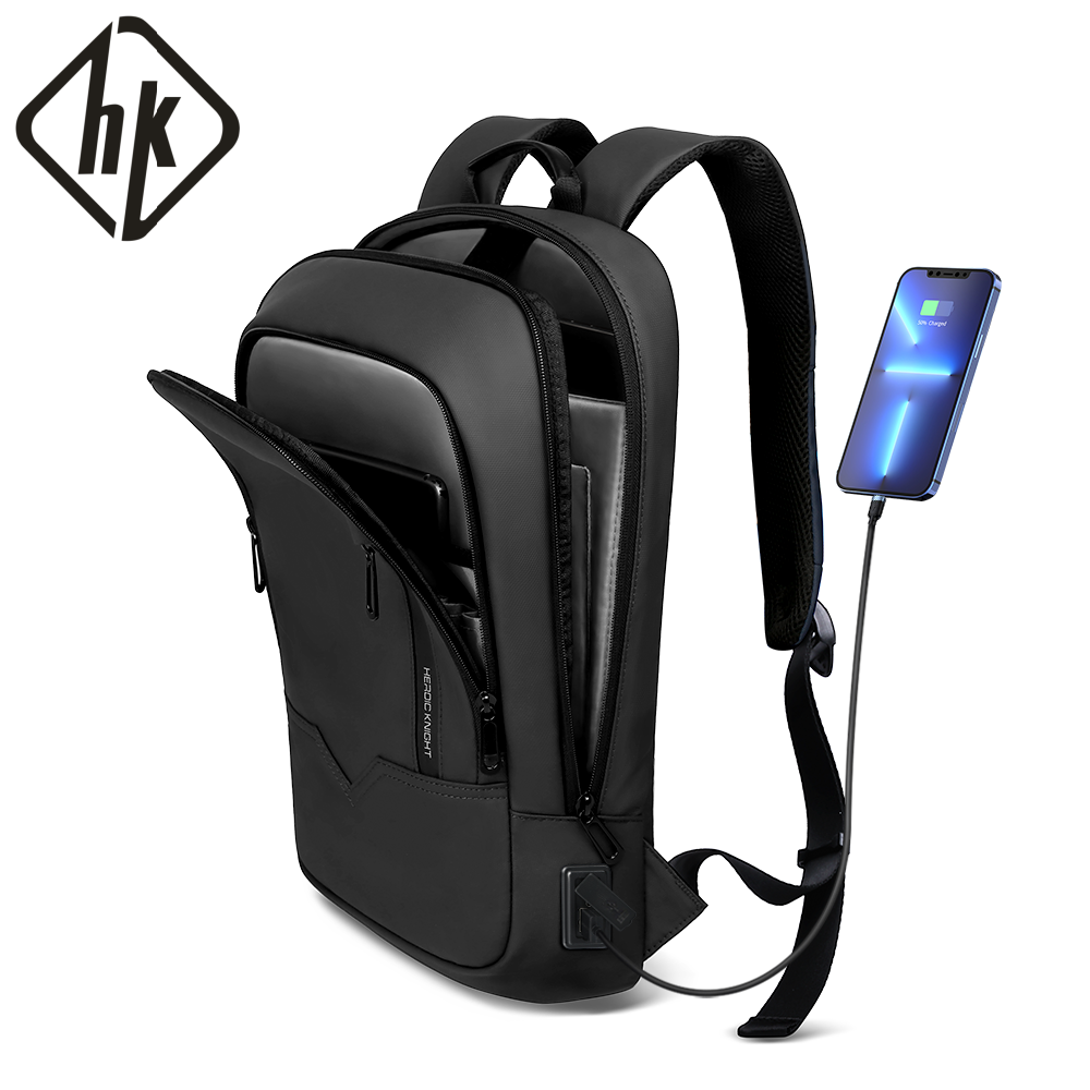 HK Slim Business Backpack for  - مراجعة Embroidery Keychain وسعره