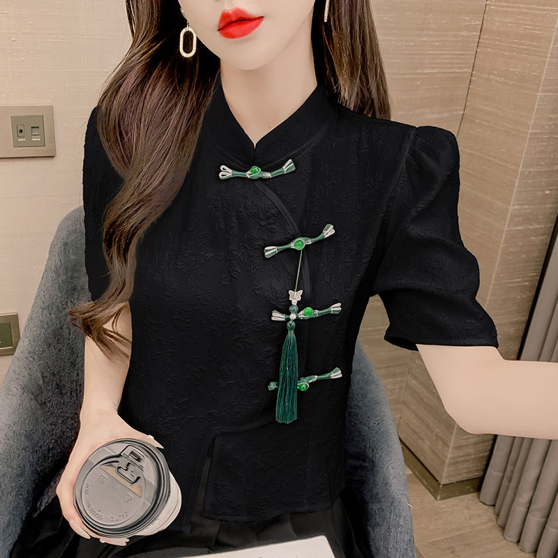 Vintage Blouses Women Fashion  - مراجعة Embroidery Online وسعره