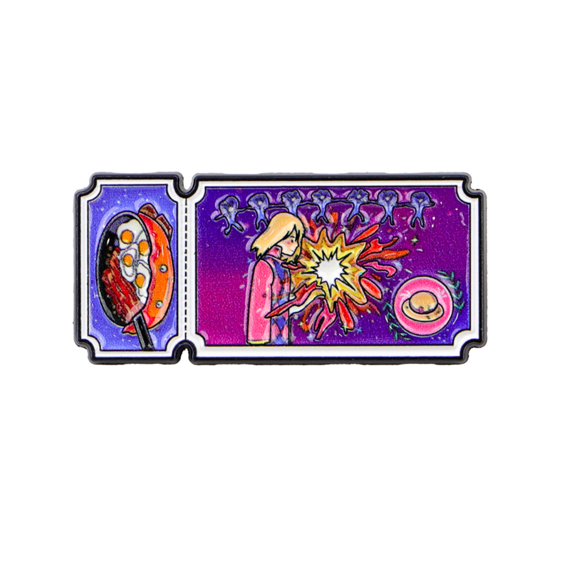 Anime Movie Enamel Pin Cartoon - مراجعة Embroidery Illustration وسعره