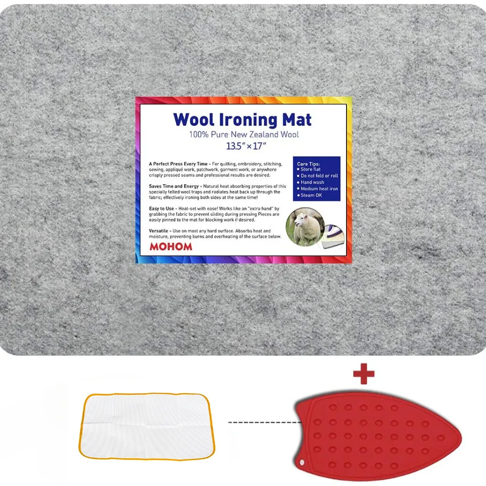 13.5×17 Inch Wool Ironing Mat  - مراجعة Felt Sheet Wool وسعره