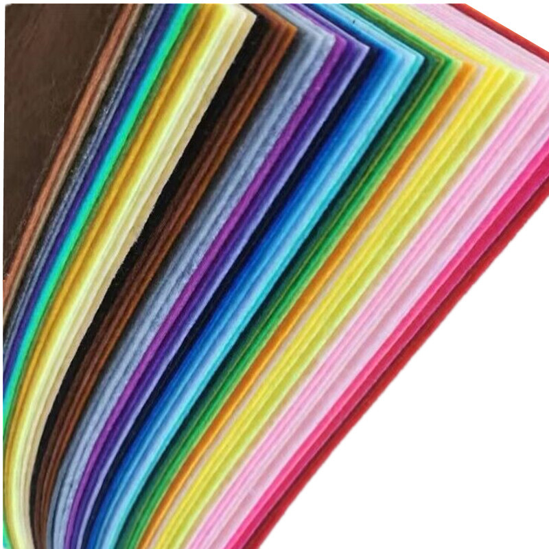 40Pcs 20*30cm Craft Felt Fabri - مراجعة Felt Sheet Wool وسعره