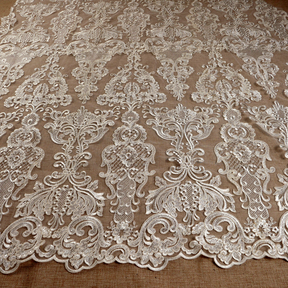 HelluyerDc ivory,black sequins - مراجعة Embroidery Software وسعره