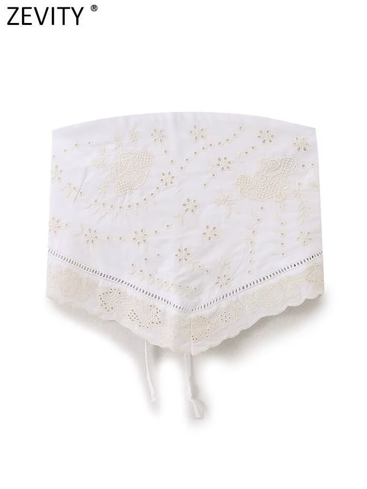 Zevity Women Sexy Strapless Ho - مراجعة Embroidery Online وسعره