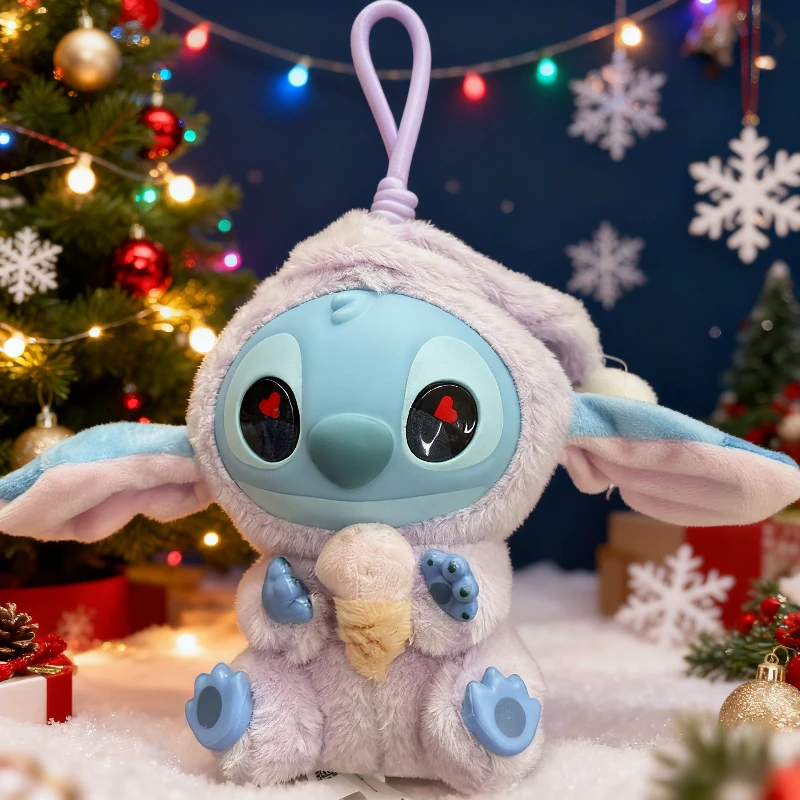 Stitch Midnight Snack Series B - مراجعة Embroidery Keychain وسعره