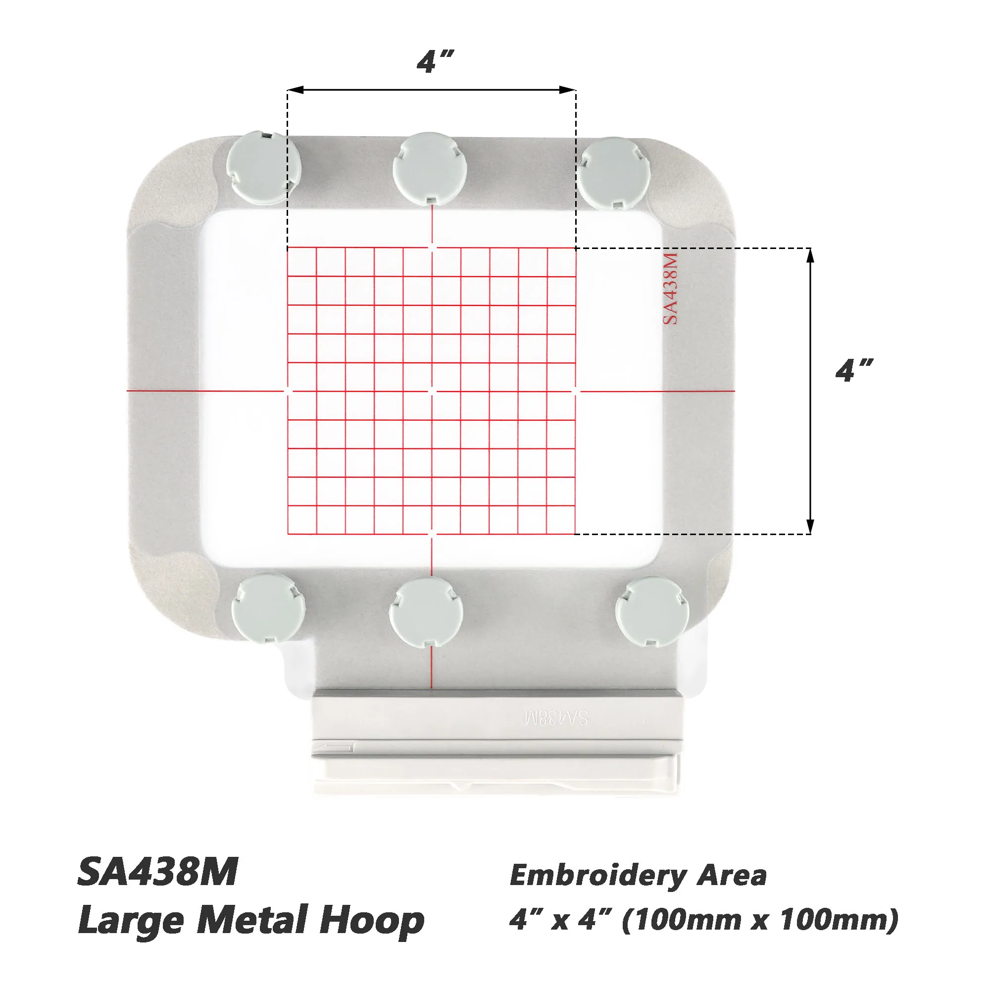 4in1-BM Magnetic Hoop kit fit  - مراجعة Embroidery Hoop Plastic وسعره