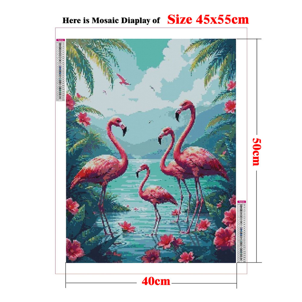1pc frameless Cross Stitch Dia - مراجعة Embroidery Pattern وسعره