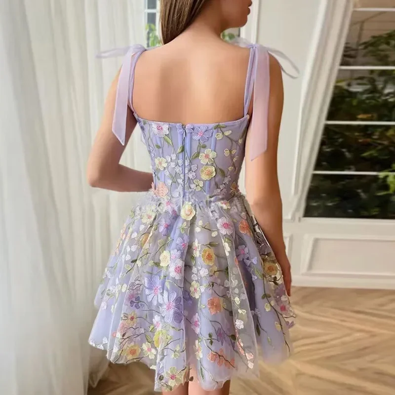Women's Dress Fashionable 3D F - مراجعة Embroidery Zara وسعره