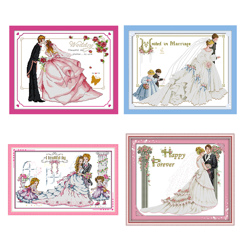 Wedding Series Counting Cross  - مراجعة Embroidery X Stitch وسعره